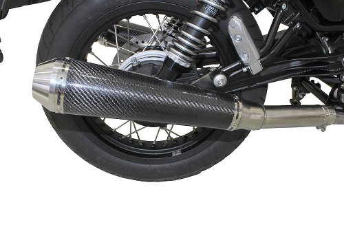 Mistral Silencer kit, conical, carbon, with homologation -