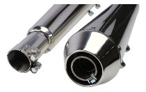 Mistral Silencer kit, conical, short, polished, Euro4 - Moto