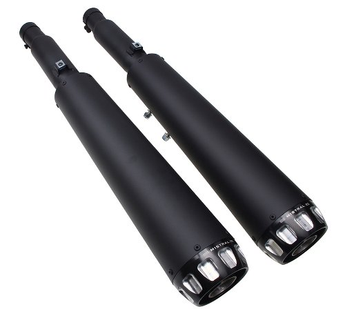 Mistral Silencer kit, exclusive, conical, mat black, Euro4 -