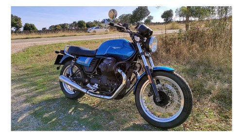 Mistral Silenc. cónico corto Euro4 - Moto Guzzi V7 III