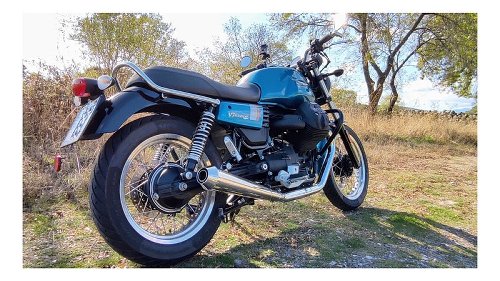 Mistral Silenc. cónico corto Euro4 - Moto Guzzi V7 III