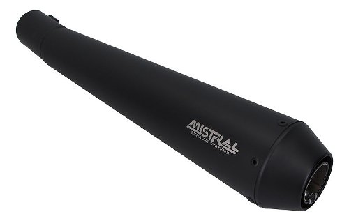 Mistral Silencer kit, conical, short, mat black, Euro4 -