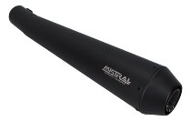 Mistral silenziatori Black Painted, conici , Short, Euro4 -