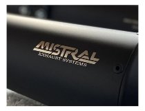 Mistral Silencer kit stainless-steel conical, mat black,