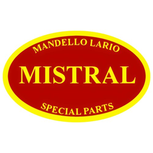 Mistral Silencer kit, conical, mat black, homologation -