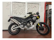 Mistral Auspuff, konisch, VA, matt, Euro5 - Aprilia 660