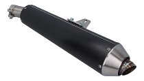 Mistral Silencer, conical, stainless-steel, mat black, Euro5