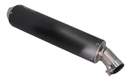 Mistral Silencer, conical, stainless-steel, mat black, Euro5