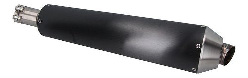 Mistral Silencer, conical, stainless-steel, mat black, Euro5