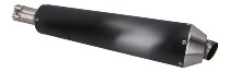 Mistral Silencer, conical, stainless-steel, mat black, Euro5