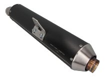 Mistral Silencer, conical, stainless-steel, mat black, Euro5