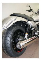 Mistral coppia silenziatori INOX lucido, EG-ABE - Moto Guzzi