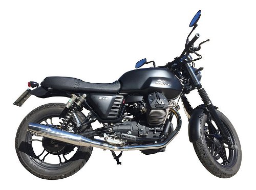 Mistral silenciador VA redondo, EG-ABE - Moto Guzzi V7 I+II