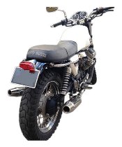 Mistral silenciador VA redondo, EG-ABE - Moto Guzzi V7 I+II