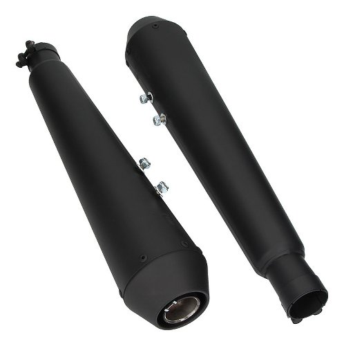 Mistral Silencer kit, conical, short, mat black, with