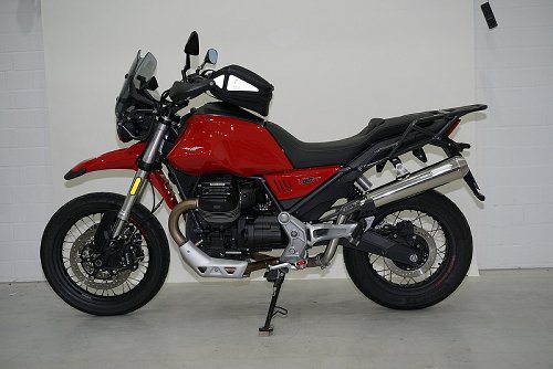 Mistral Auspuff, konisch, VA, poliert, Euro4 - Moto Guzzi