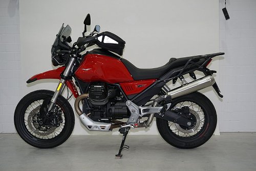 Mistral Auspuff, konisch, VA, matt, Euro4 - Moto Guzzi V85