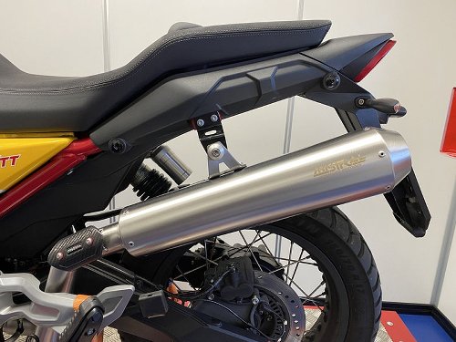 Scarico Mistral, conico, acciaio inox, opaco, Euro5 - Moto