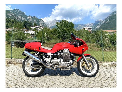 Mistral Krümmer-Satz, VA, matt - Moto Guzzi Daytona, RS, V10