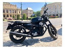 Mistral Silenc., Inox cónico,negro Euro4 - Moto Guzzi V7 III