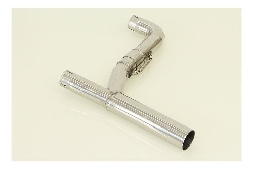 Mistral Silencer 2-1 sidecar, conical, polished,