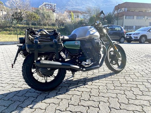 Mistral Silencer kit, conical, mat black, Euro5 - Moto Guzzi