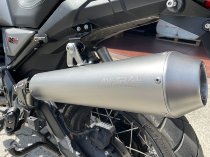 Mistral Auspuff, konisch, VA, Eisgrau, Euro4 - Moto Guzzi