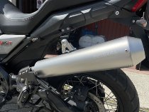 Mistral Auspuff, konisch, VA, Eisgrau, Euro4 - Moto Guzzi