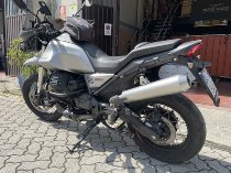 Mistral Auspuff, konisch, VA, Eisgrau, Euro4 - Moto Guzzi