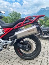 Mistral Auspuff, Exagon, VA, Eisgrau, Euro4 - Moto Guzzi V85