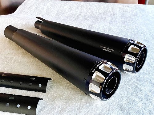 Mistral Silencer kit, exclusive, short, mat black, Euro5 -