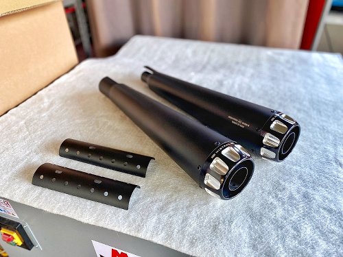 Mistral Silencer kit, exclusive, short, mat black, Euro5 -