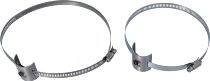 Mistral original exhaust cover side stand version, Matt