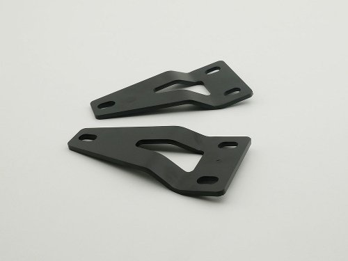 Mistral bracket set, black, for exhaust installation on the