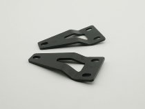 Mistral bracket set, black, for exhaust installation on the