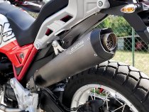 Mistral exhaust, X-Trail, stainless steel, matt black