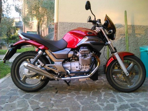 Scarico Mistral, corto, conico, acciaio inox, lucido, Euro3,
