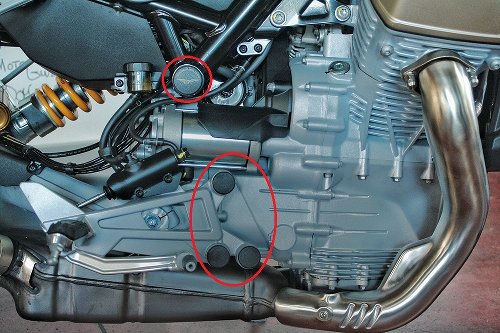 Kit de capuchons de cadre Mistral - adapté à MG V100 Stelvio