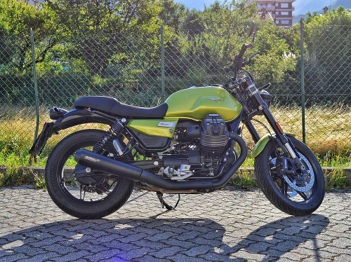 Sistema Di Scarico 4-2 Silenziatori Tondi In Carbonio Da 200 mm YAMAHA XJR1300 XJR 1300