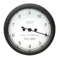 Compte-tours Veglia Competizione sans partition 2-11000,