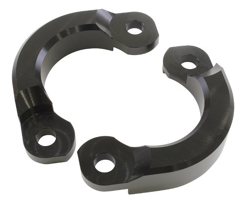 Moto Guzzi Manifold flange aluminium 48mm black - Le Mans 1,