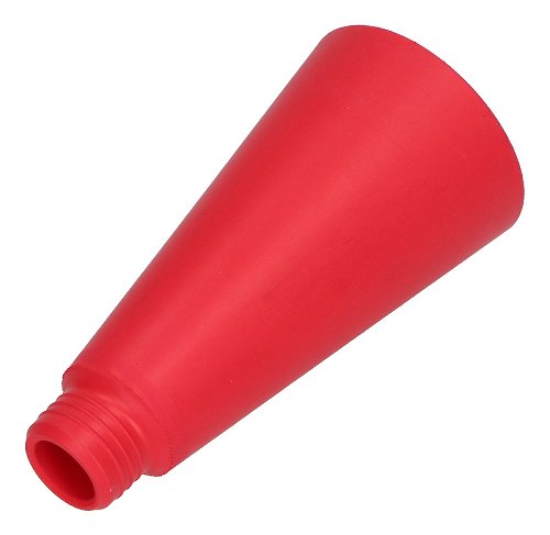 Moto Guzzi Oil funnel tube rubber red, inserting - big