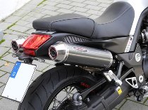 DÄS Exhaust system 2-2, high with homologation, carbon -