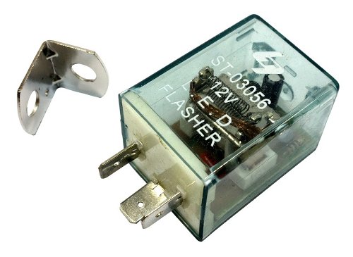 Indicator relay for LED, 3-pole