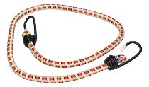 Rubber strap 2 hooks, colored, 100cm