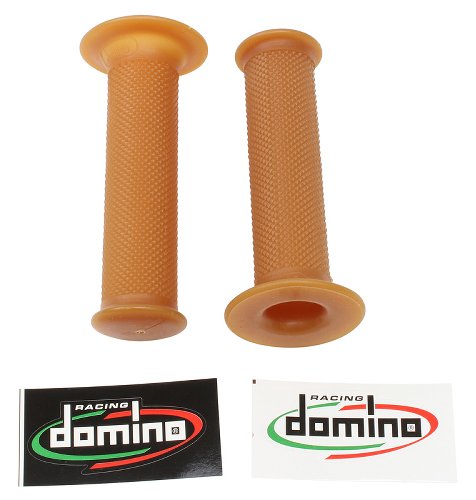 Tommaselli Set manopole Cafe Racer, marrone, 120mm