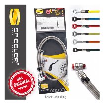 Spiegler Bremsleitungs-Set, 4 teilig, schwarz/schwarz - Moto