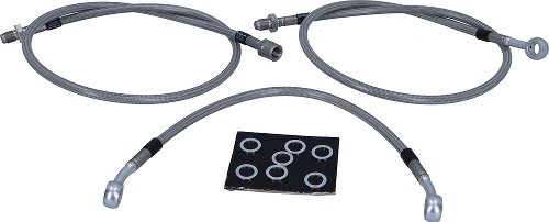 Spiegler Brake hose kit Moto Guzzi V50 Monza 3 pieces,