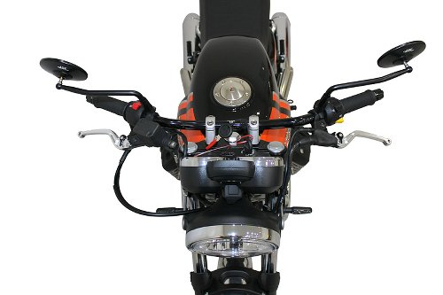 Moto Guzzi Maître cylindre d´embrayage jusqu´à argent/noir -