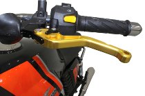 Moto Guzzi Set maneta freno/embrg. hasta dorado/ngro. - V7
